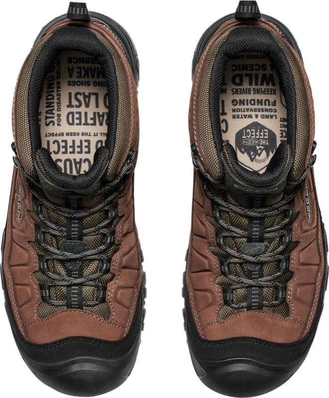 Keen 1028988 M's Targhee IV Mid WP - Bison/Black