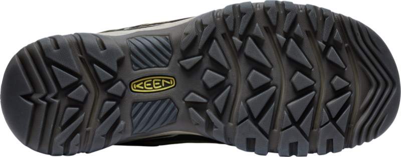 Keen 1028996 M's Targhee IV WP - Dark olive/Gold flame