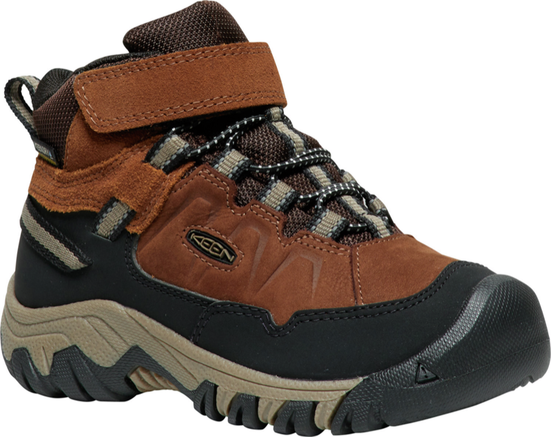Keen Kid's Targhee IV Mid WP - 1029610 - Bison/Brindle