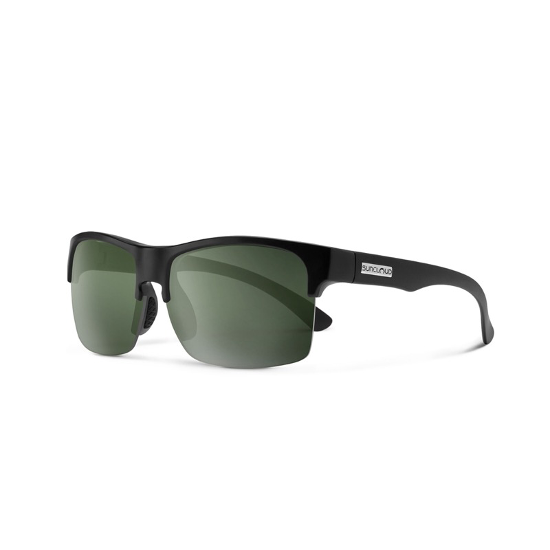 SunCloud Rambler Lite 207179 - Matte Black/Polarized Gray Green