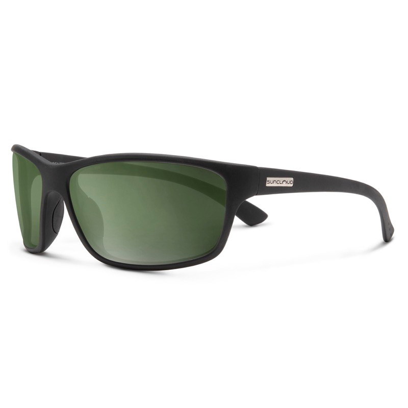 SunCloud Sentry 240537 - Matte Black/Polarized Gray Green
