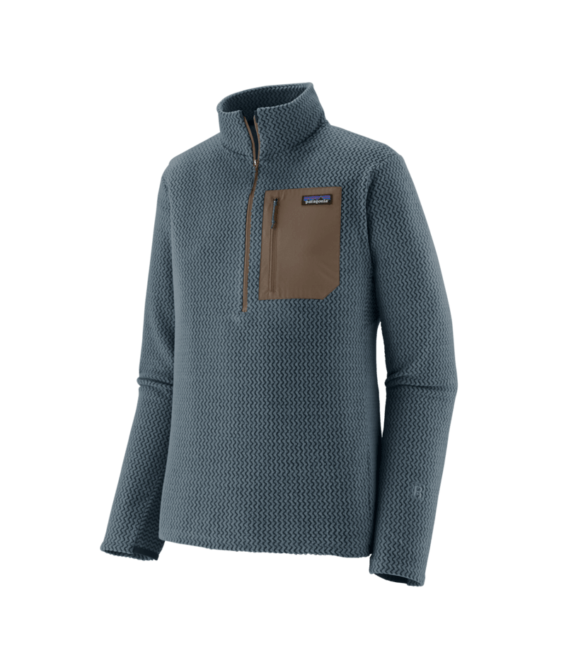 M's R1 Air Zip Neck - 40246 - Summit Blue