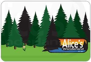 Alice's Wonderland - GCW3 GIFT CARDS SOLD VIA WEB