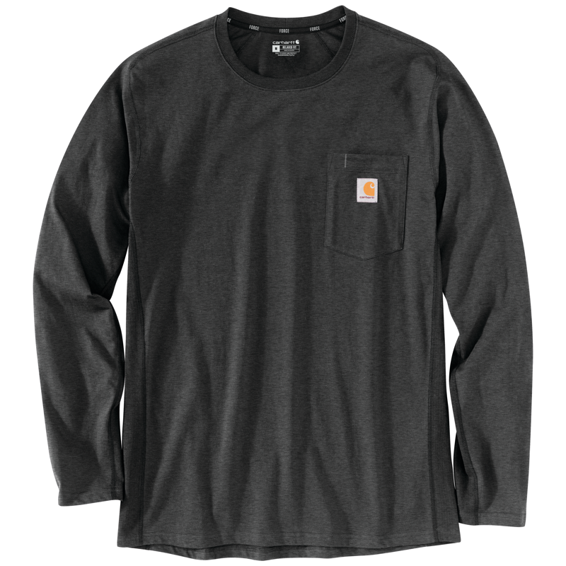 Carhartt 104617 Men's Force RelaxedFit LS Pocket T