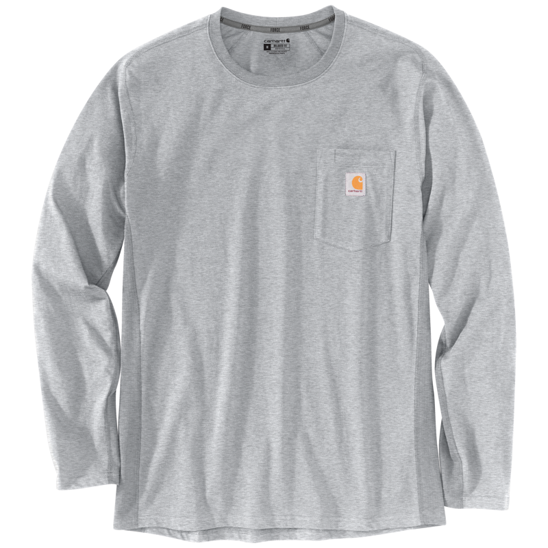 Carhartt 104617 Men's Force RelaxedFit LS Pocket T