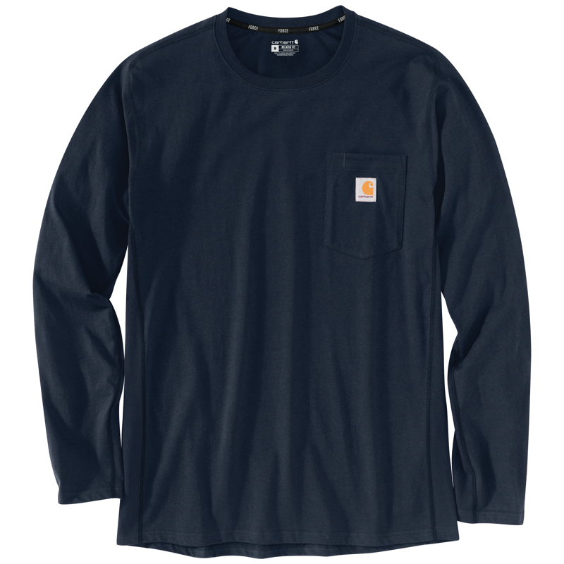 Carhartt 104617 Men's Force RelaxedFit LS Pocket T