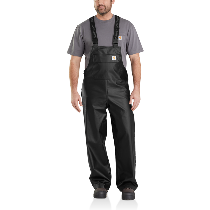 CRH-103505001 WATERPROOF STORM BIB OVERALLS BLACK