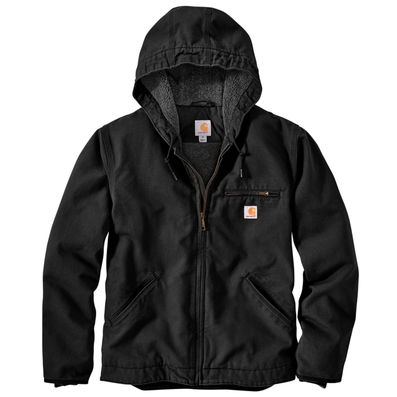 Carhartt 104392 Ms Washed Duck Sherpa Jacket