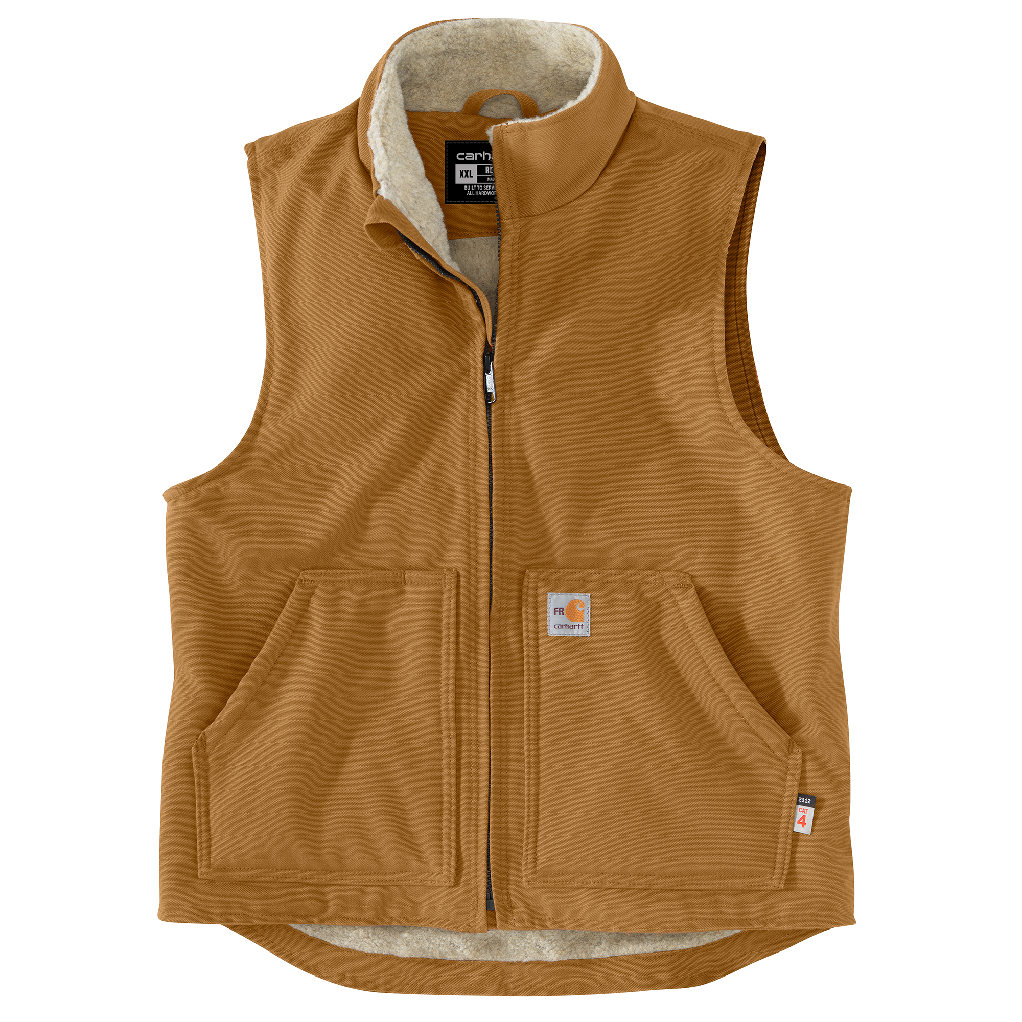 Carhartt 104981Flame-Resistant Duck Sherpa Lined Vest