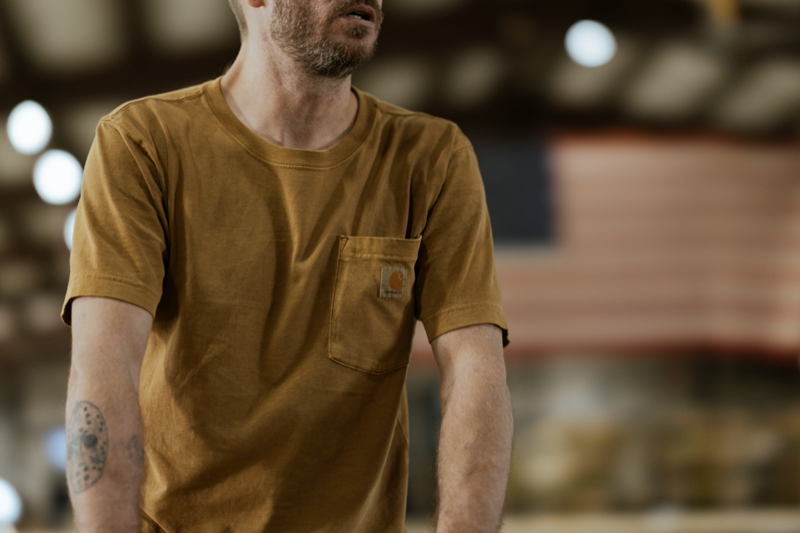 Carhartt 106252 Rlxd Fit Garment Dyed Pocket T
