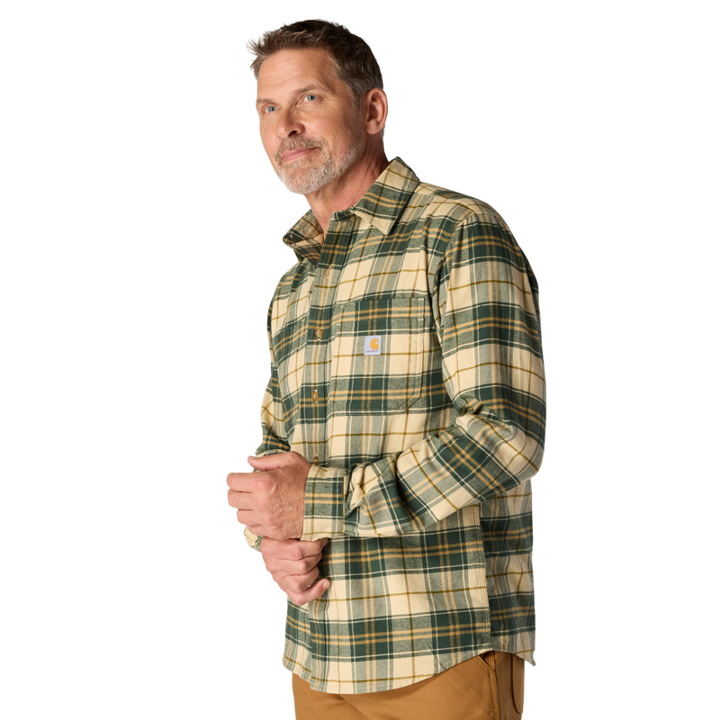 Carhartt 107010 MidWeight Flannel Shirt