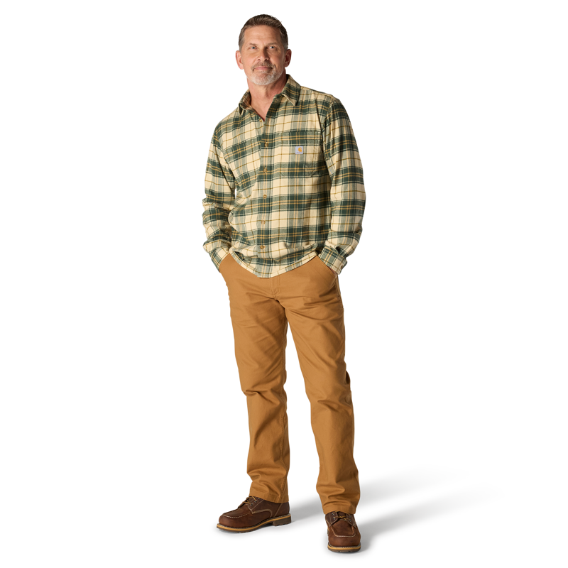 Carhartt 107010 MidWeight Flannel Shirt