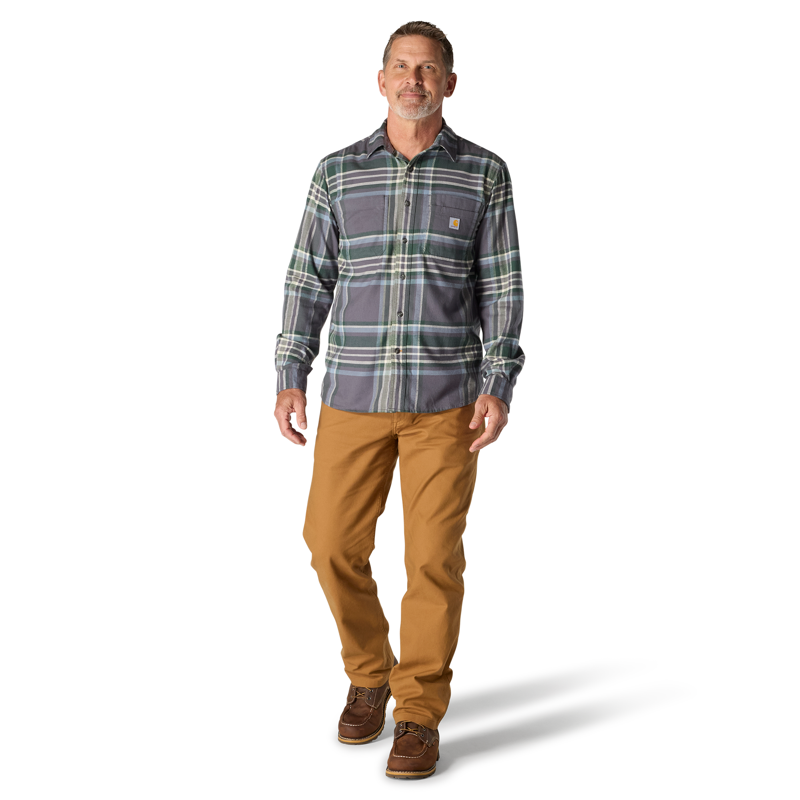 Carhartt 107010 MidWeight Flannel Shirt