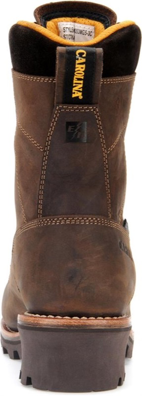 Carolina CA7022 Ms 8in Waterproof Lace-to-Toe Logger