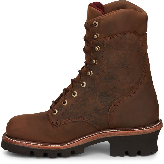 Chippewa 59408 Super DNA 9in,WP,400g Logger Brown