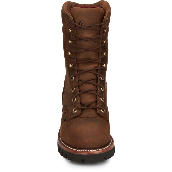 Chippewa 59408 Super DNA 9in,WP,400g Logger Brown