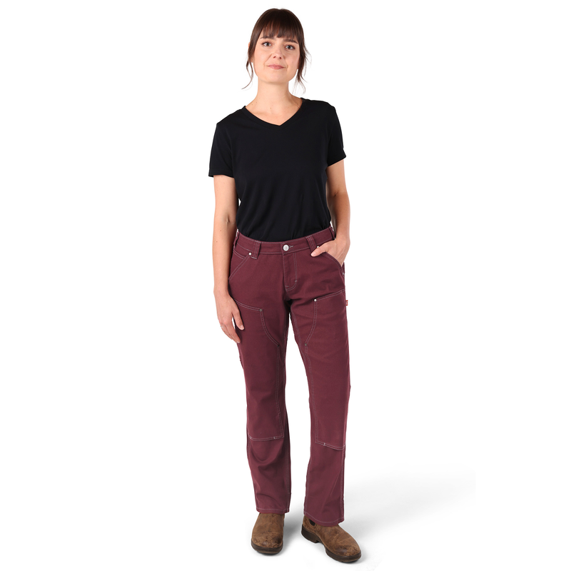 Dovetail DWS25P4C-935 Anna Task Pant - Elderberry Canvas