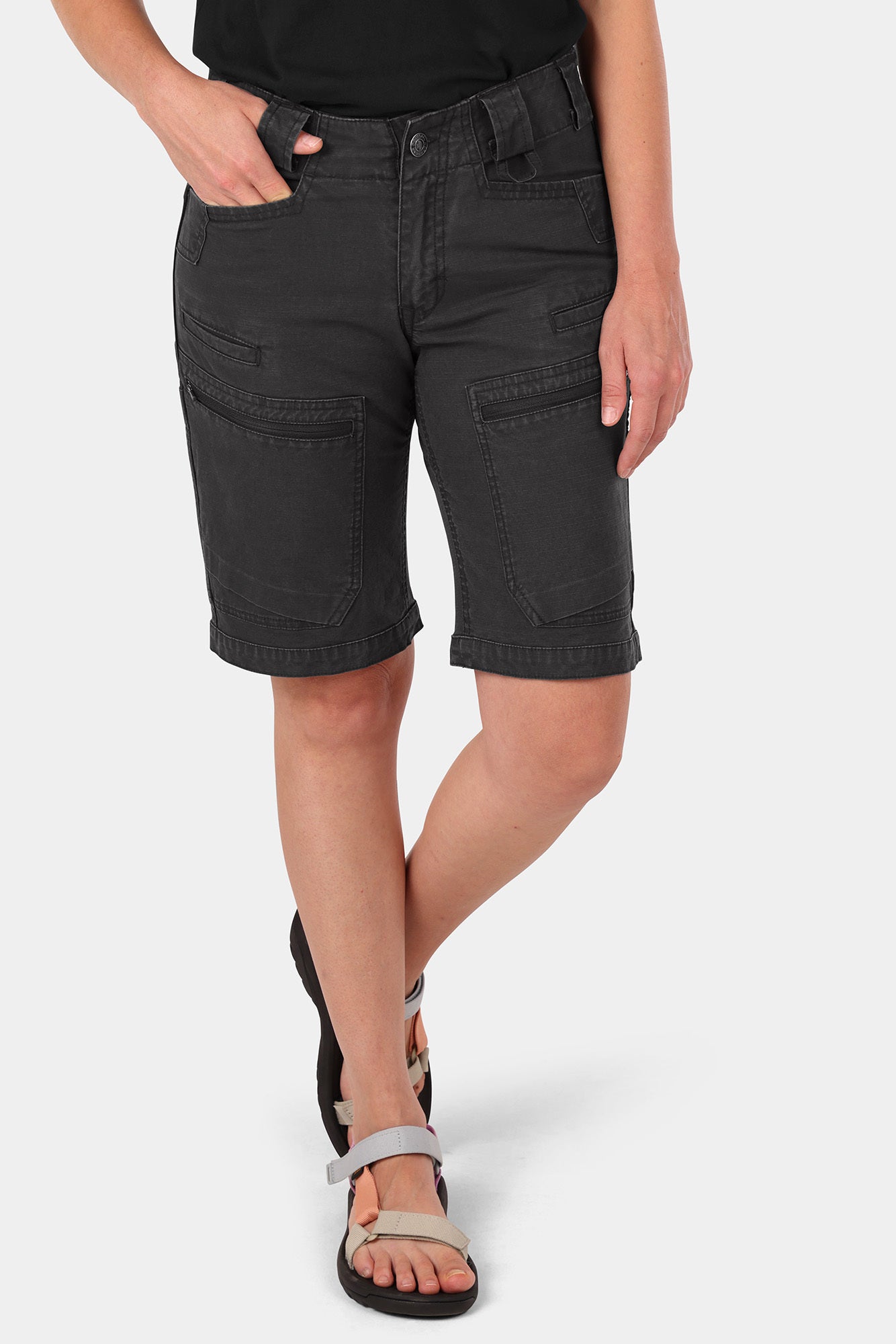 Dovetail Provisions Cargo Short - Faded Black - DWS25C3R-001