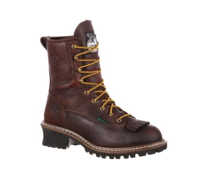 Georgia Boot G7113 8in Logger WP - Soggy Brown