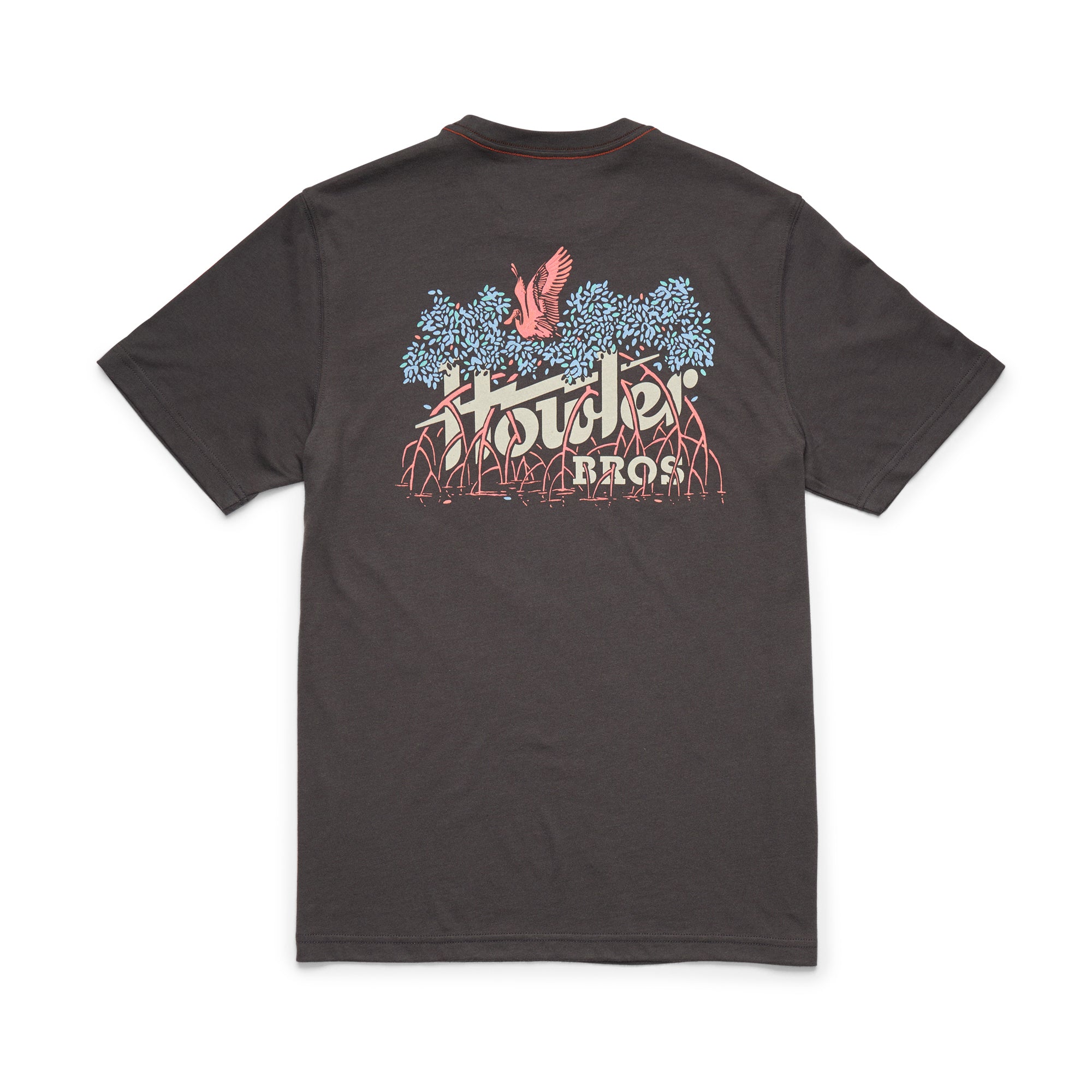 Howler Bros HB Blended T-Shirt - Electric Mangroves : Antique Black