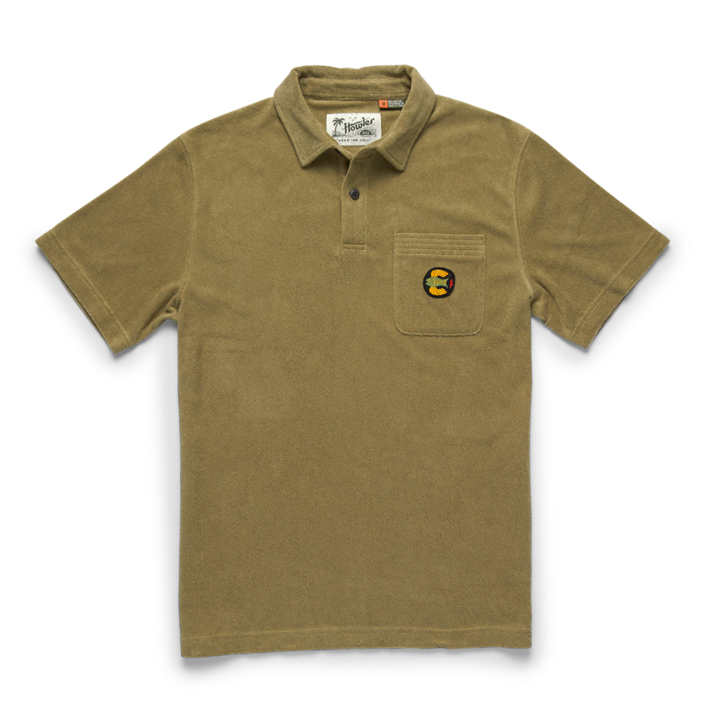 HOW-127723S PLUSHERMAN TERRY POLO