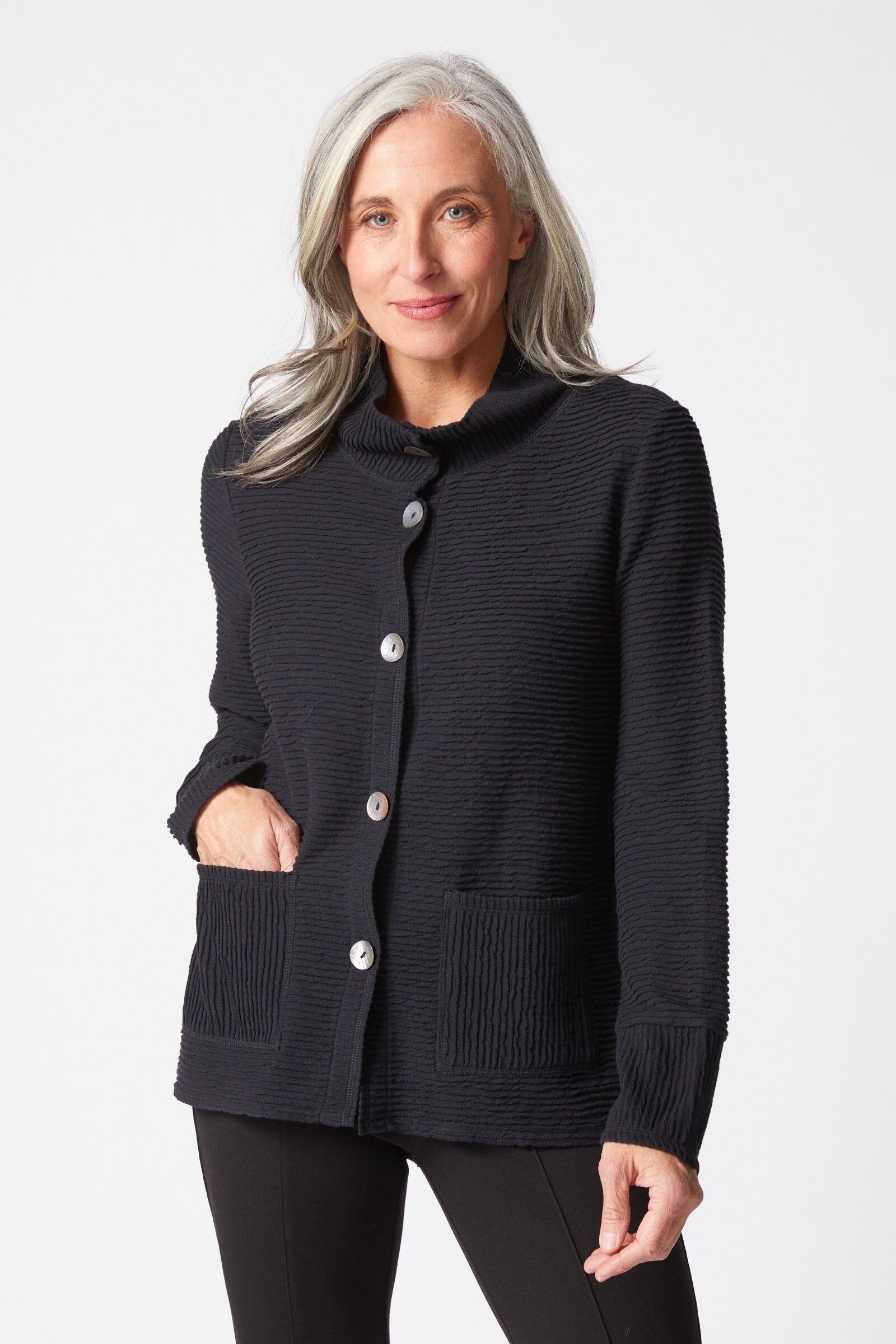 Habitat 16015 Ripple Effect Fall Cardigan
