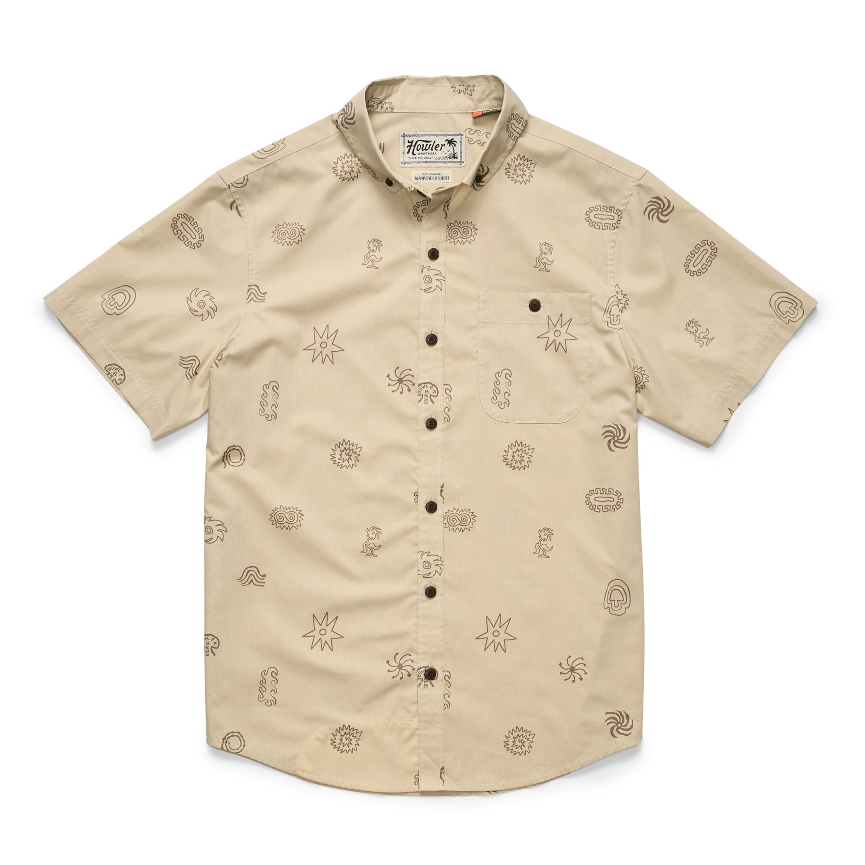 Howler Bros 123525S-MEM - Mansfield Shirt - Mementos