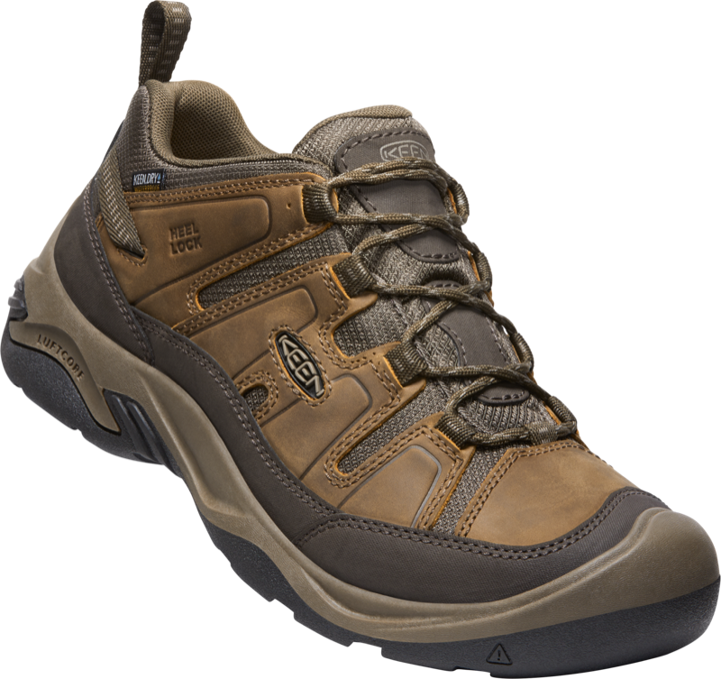 Keen 1026773 Men's CIRCADIA WP LOW SHITAKE/BRND