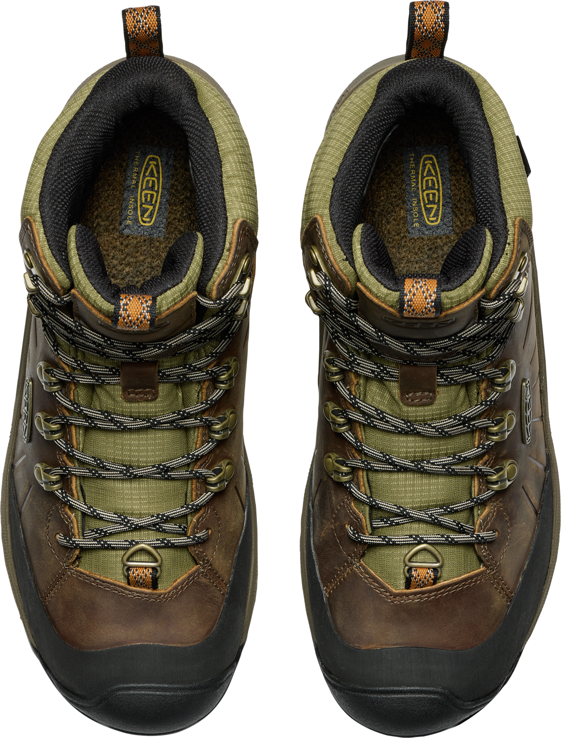 Keen 1029411 Ms Revel IV Mid Polar Bison/Orange Pepper