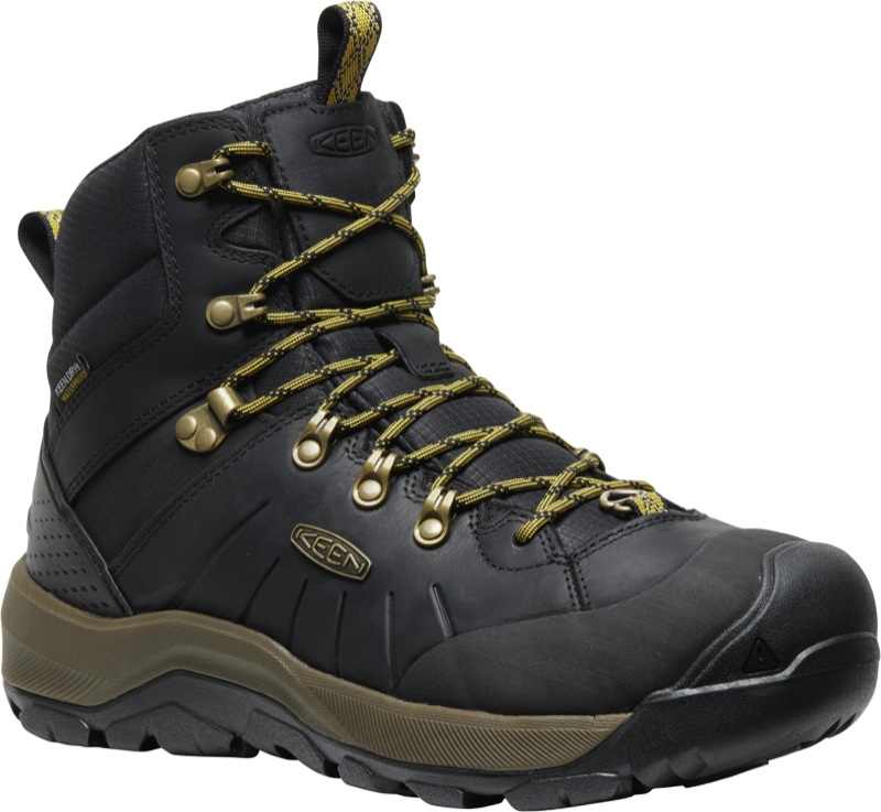 Keen 1031021 Ms Revel IV Mid Polar Black/Lemon Curry display picture 3