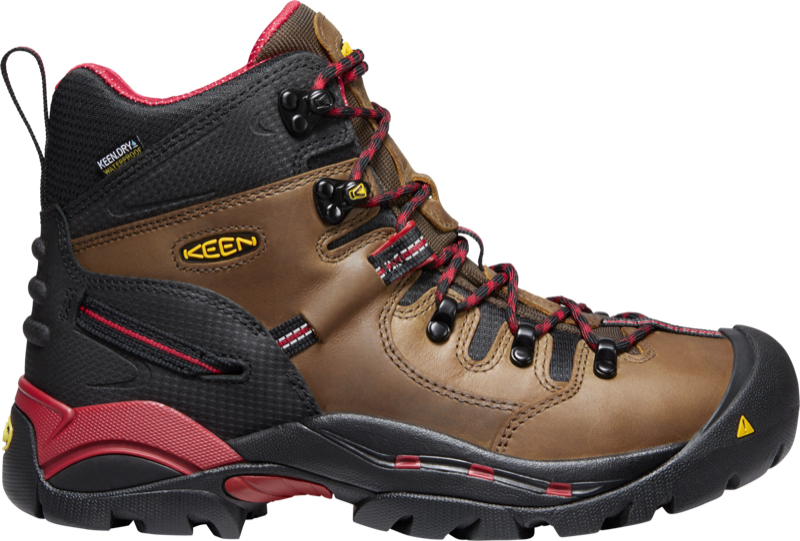 Keen Utility 1007024 Pittsburgh Steel Toe - Bison Brown
