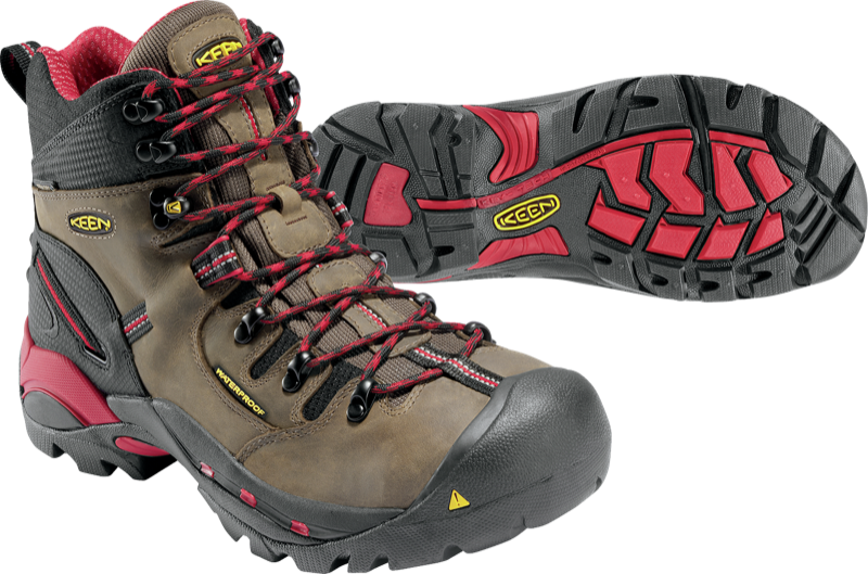 Keen Utility 1007024 Pittsburgh Steel Toe - Bison Brown