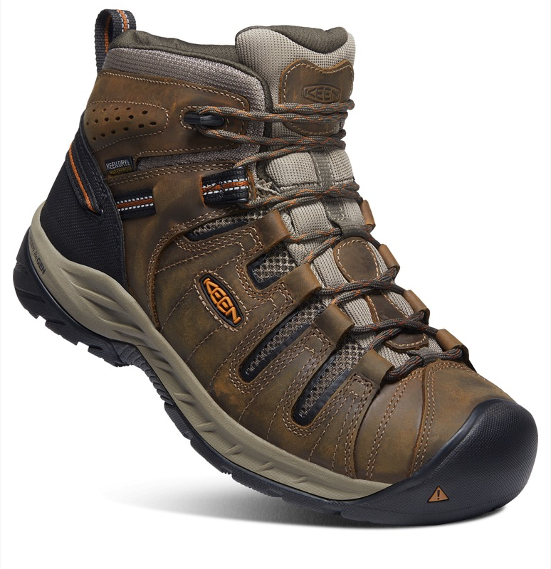 Keen Utility 1025613 Men's Flint II MID WP SOFT TOE - OLIVE/BRINDLE