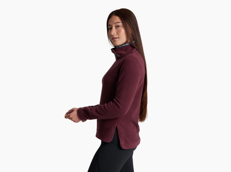 Kuhl 4067 Ws Hygge Snap Pullover