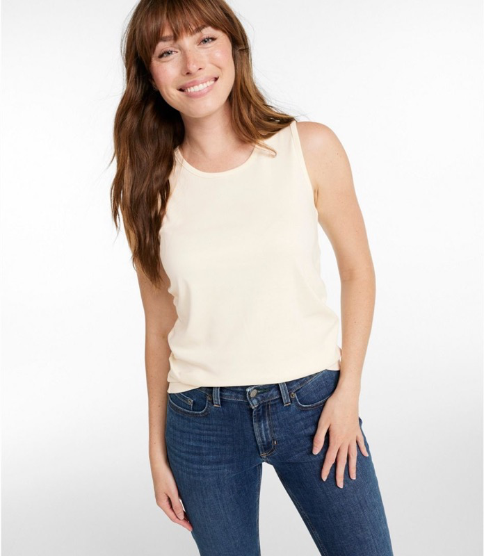 LLBean - Pima Tops Shell Women's Regular - 502176