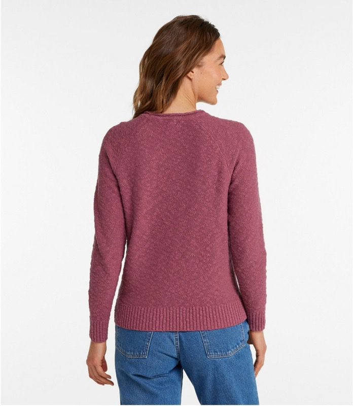 LL Bean 506299 Wmns Midweight Cotton Slub Rollneck P/O