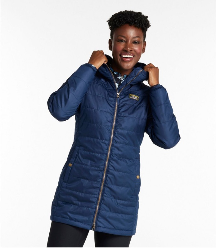 LL Bean 520157 Wmns Mtn Classic Puffer Coat
