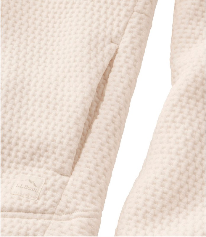 LL Bean 520418 Wmns Ridgeknit Crossneck Pullover