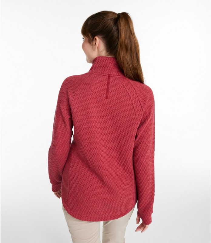 LL Bean 520418 Wmns Ridgeknit Crossneck Pullover