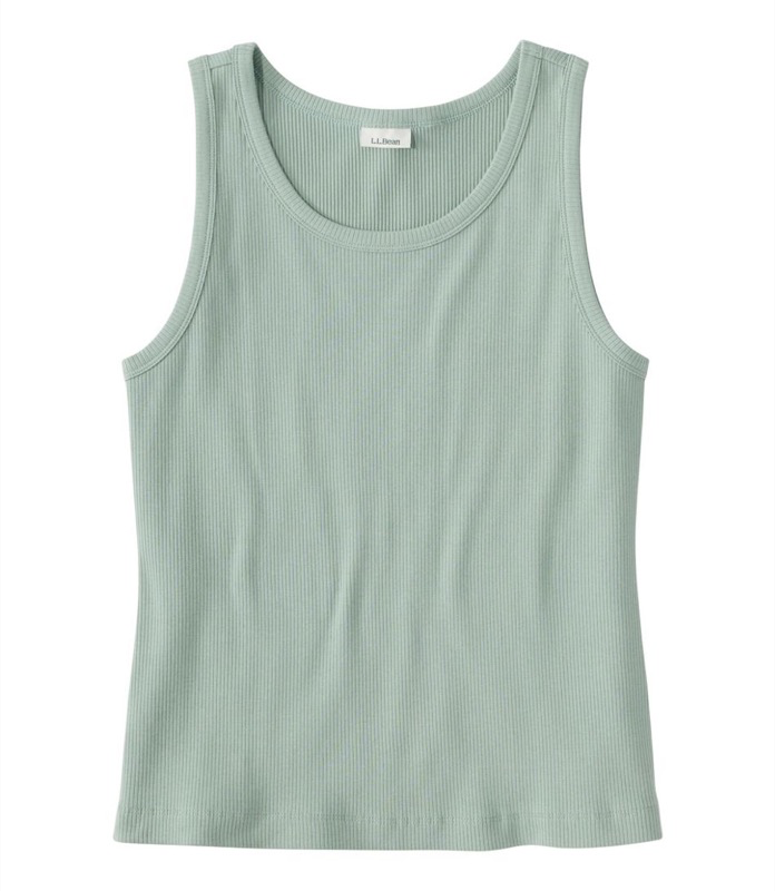 LL Bean - Bean's Layering Rib Tank Top Women's Regular - 527383