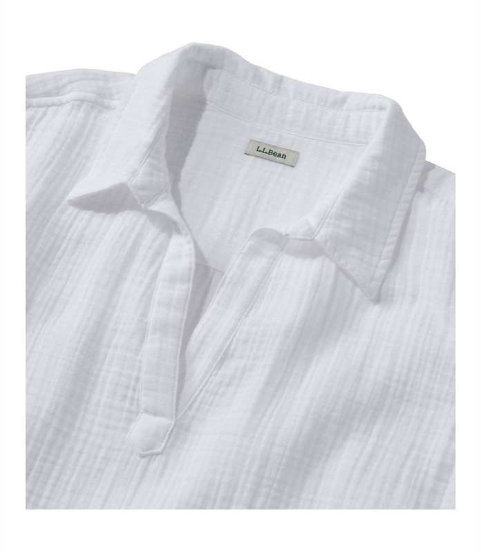 LL Bean Cloud Gauze Polo Women's Regular - 524680