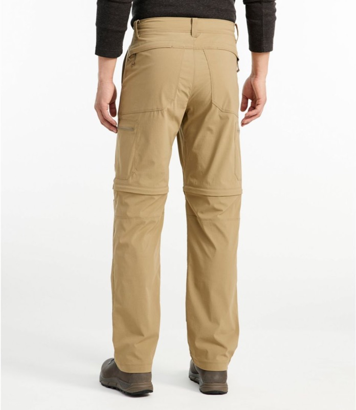 LL Bean Ms Cresta Zip Off Pant - DarkDriftwood - 506423_126