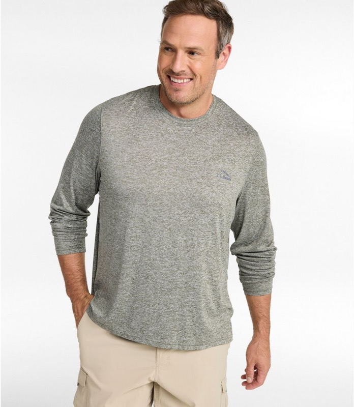 LL Bean Ms Insect Shield Pro Knit Crew - 515903