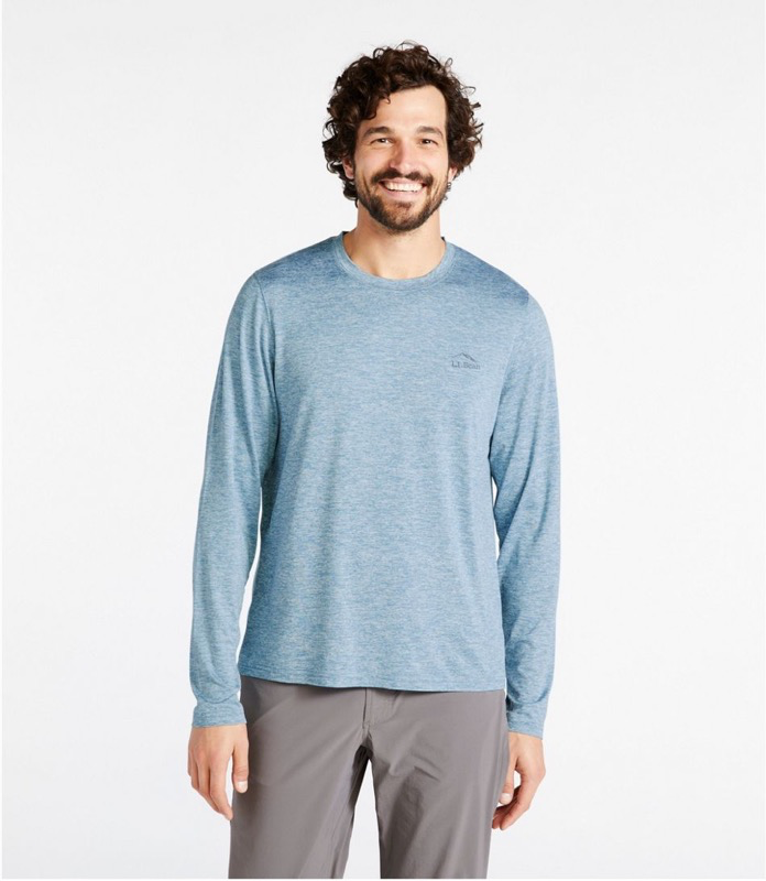 LL Bean Ms Insect Shield Pro Knit Crew - 515903
