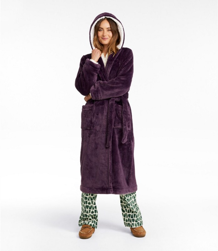 LL Bean Wicked Plush Robe - Regular - 508047