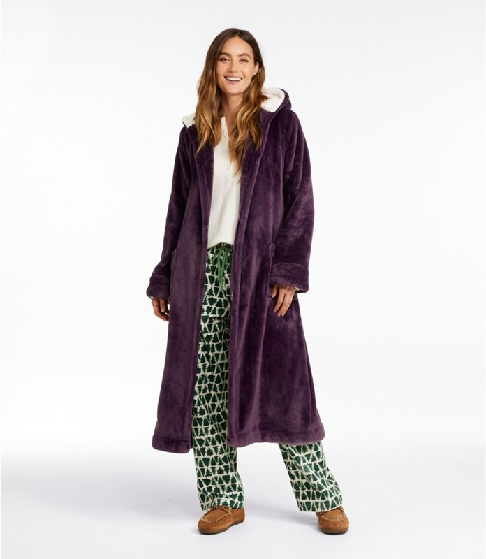 LL Bean Wicked Plush Robe - Regular - 508047