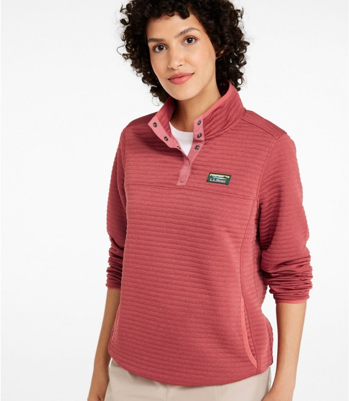 LL Bean Ws Airlight Knit Pullover - 506463