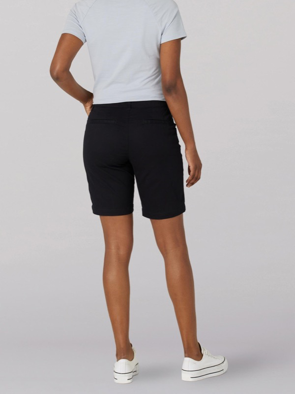 Lee 231-4390 Ws 9in Chino Bermuda Short - Black
