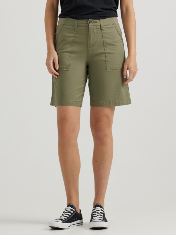 Lee 234-6815 Ws ULC Flex-to-go Bermuda Short - Deep Lichen Green