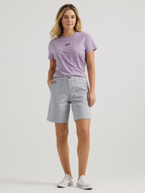 Lee 234-6816 Ws UFC Flex-to-go Bermuda Short - Material Gray